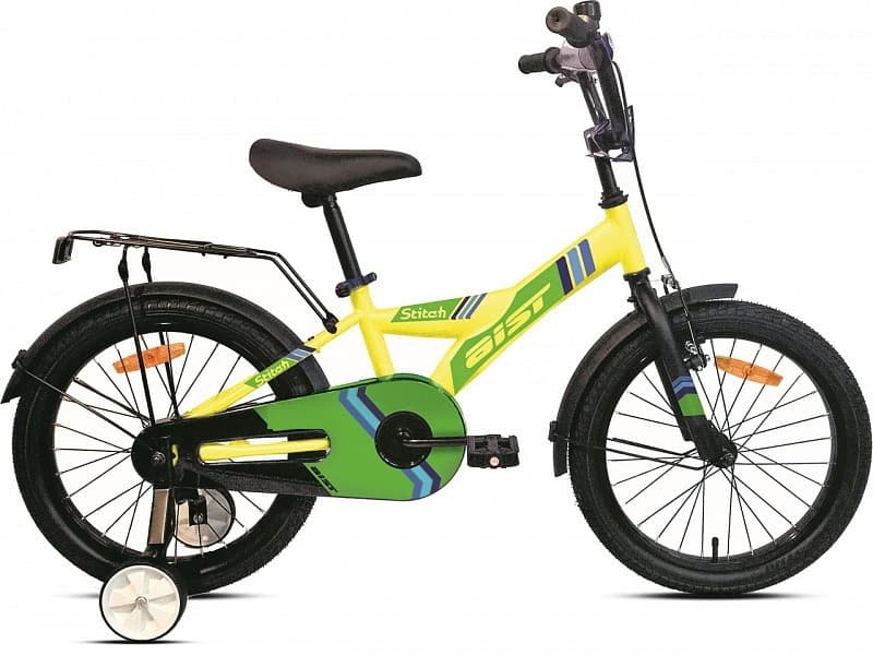 Bicicleta pentru copii Aist Stitch 16 (lime)