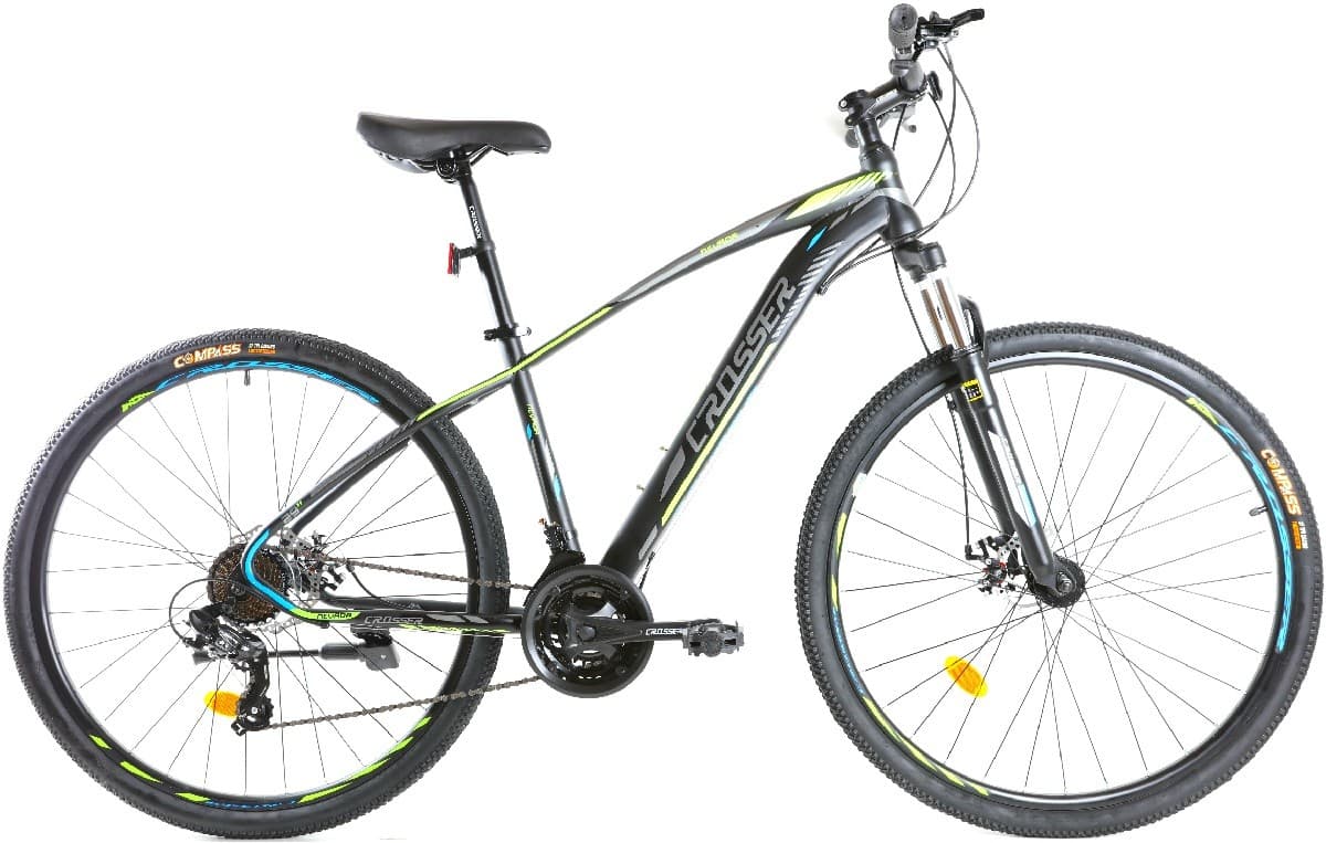 Bicicleta de munte Crosser NEVADA R29 GD-SKD Black/Green