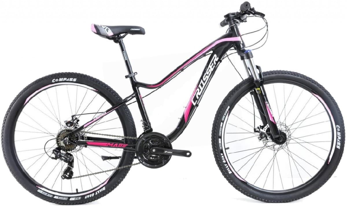 Горный велосипед Crosser P6-2 29/15.5 (EF51 21S) Black/Pink