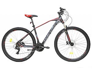 Горный велосипед Crosser Lava 29/18 21S Shimano+Hydr Logan (Black/Red)