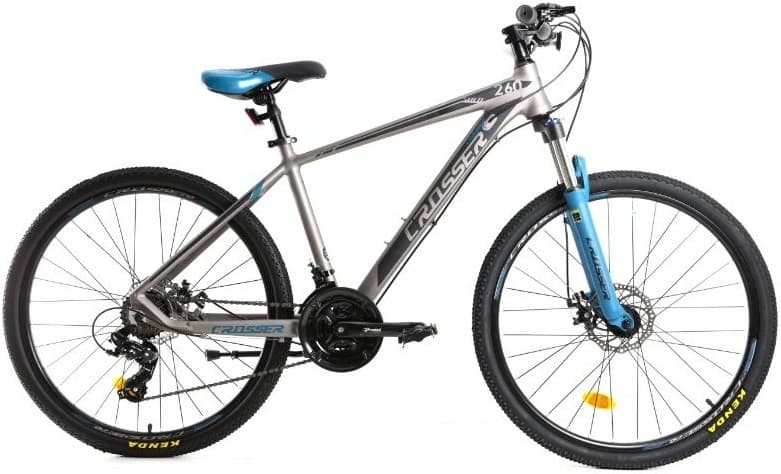 Горный велосипед Crosser SOLO 27.5/21 21S Shimano+Logan Hidraulic Black/Blue