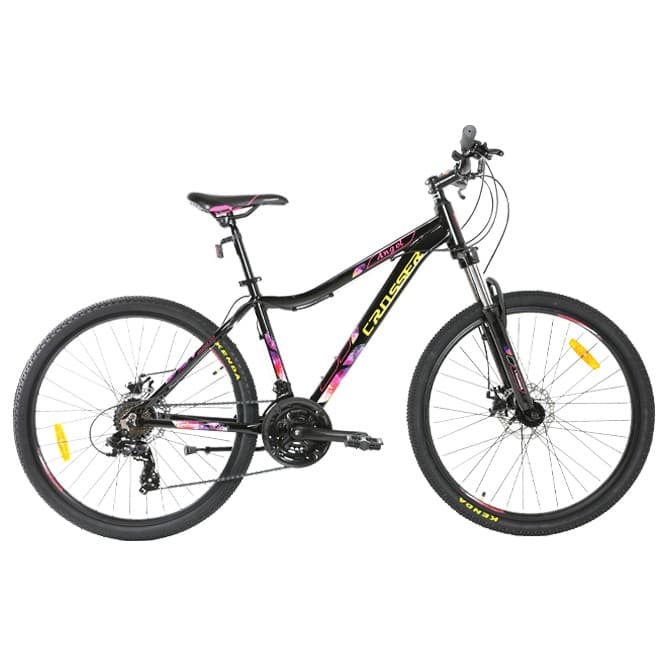 Bicicleta de munte Crosser ANGEL 26*15 Black/Pink 26-3046-21-15 (Nr65)