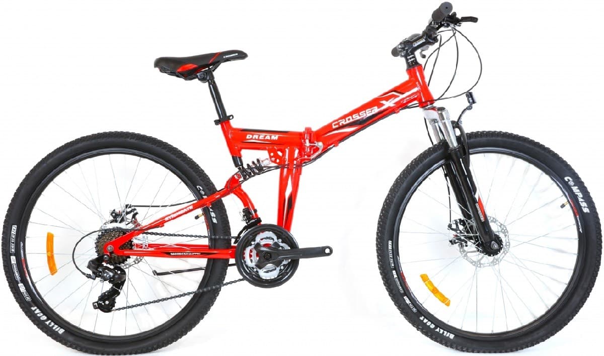 Bicicleta de munte Crosser DreamFolding 26*16.6 Red 26-2042-21-16.5 (Nr69)