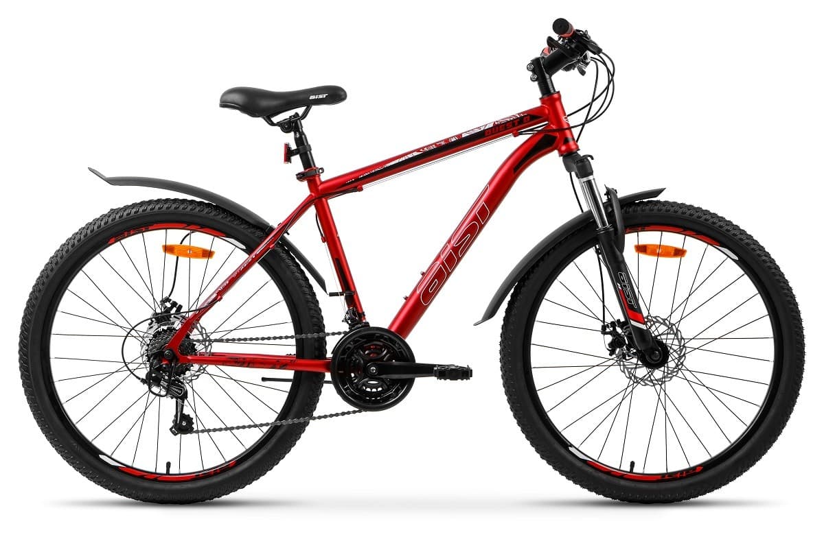 Горный велосипед Aist Quest Disk 26 Red/ Black