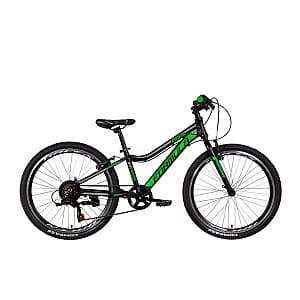 Горный велосипед Formula 24 WOOD Vbr/12. 2021 Black/Green