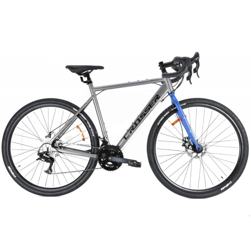 Горный велосипед Crosser NORD 16S 700C 500-16S Gray/Blue