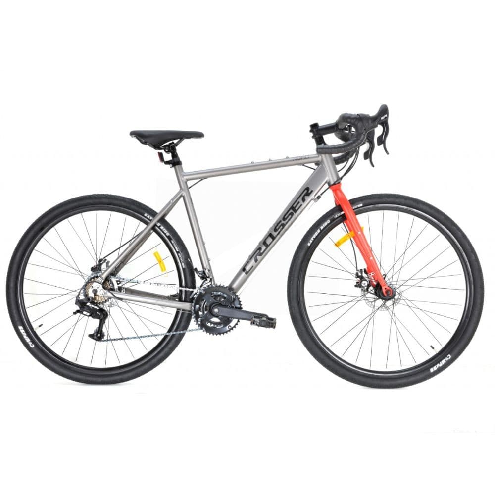 Горный велосипед Crosser NORD 16S 700C 500-16S Gray/Red
