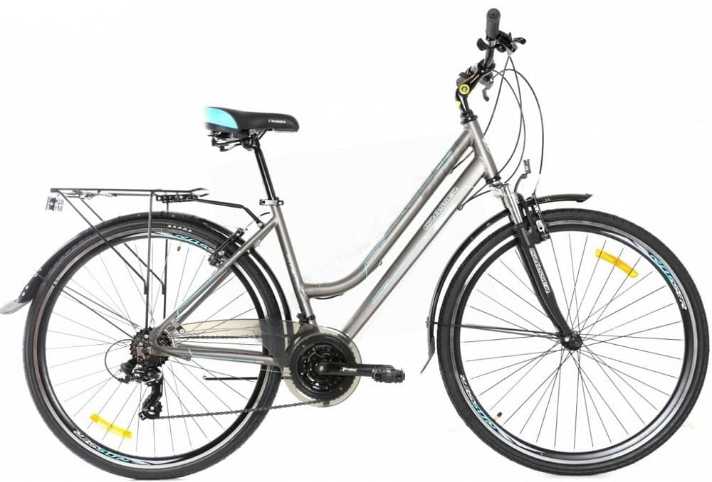 Велосипед Crosser CITY 700C 28/18 GREY/TURKUS