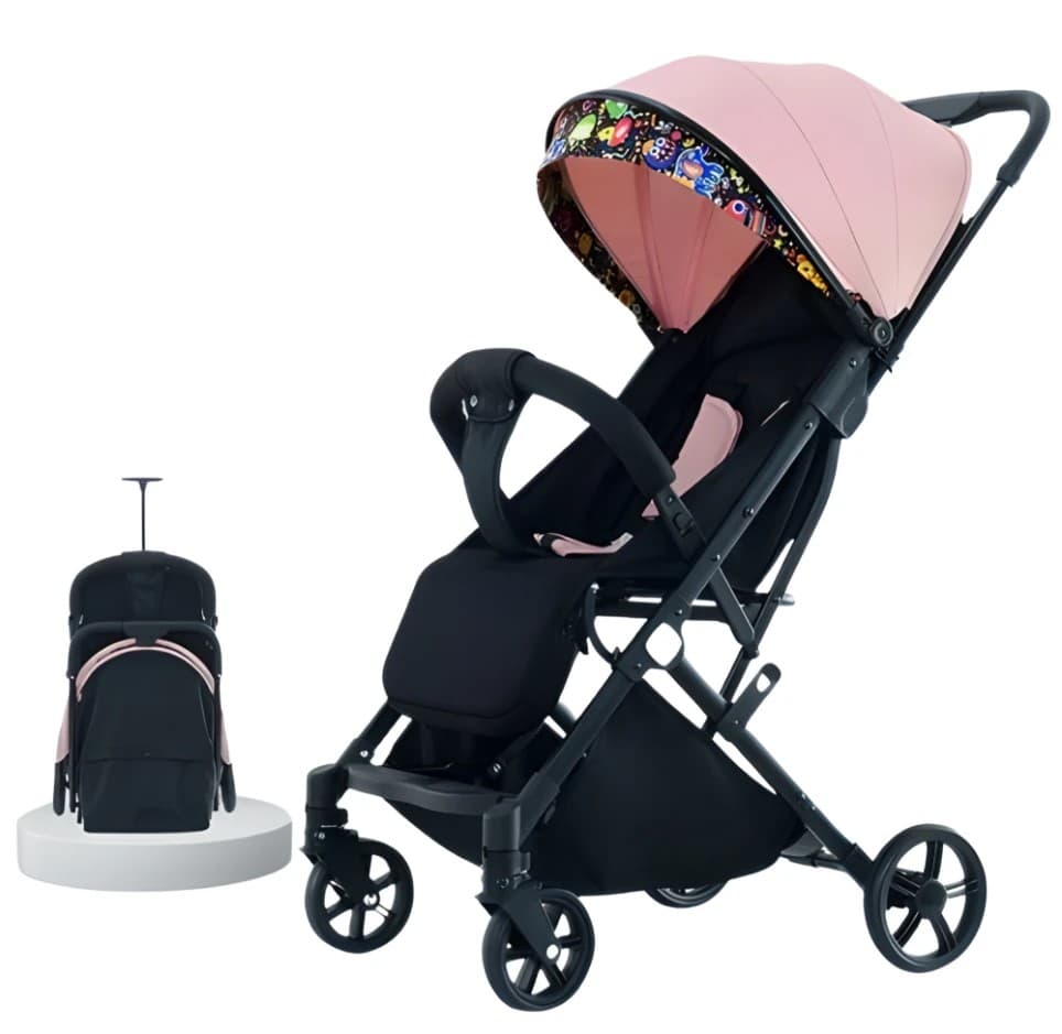 Carucior de plimbare 4Play Compact Pink