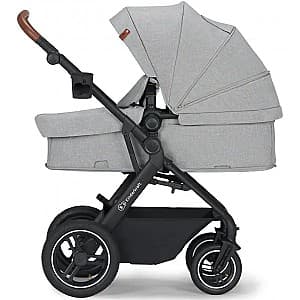 Carucior modular KinderKraft 3in1 B-Tour Silver Gray (KSBTOU00LGR3000)