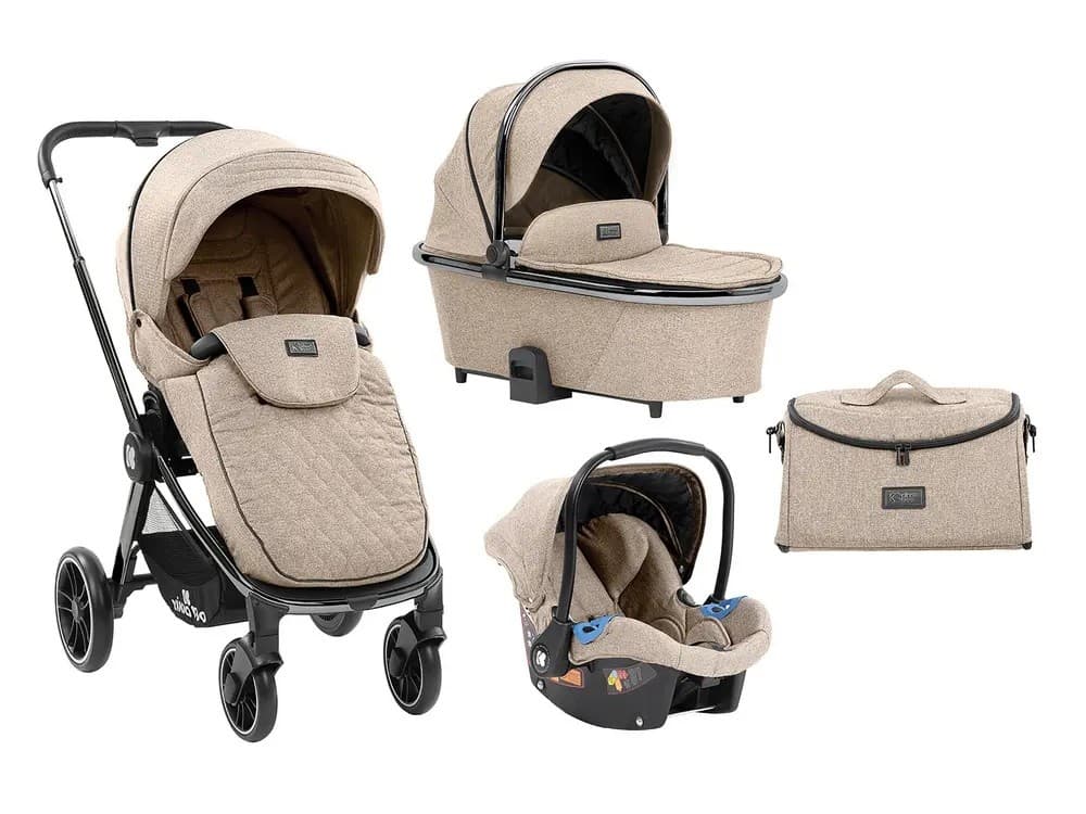 Модульная коляска Kikka Boo Vicenza Premium Beige