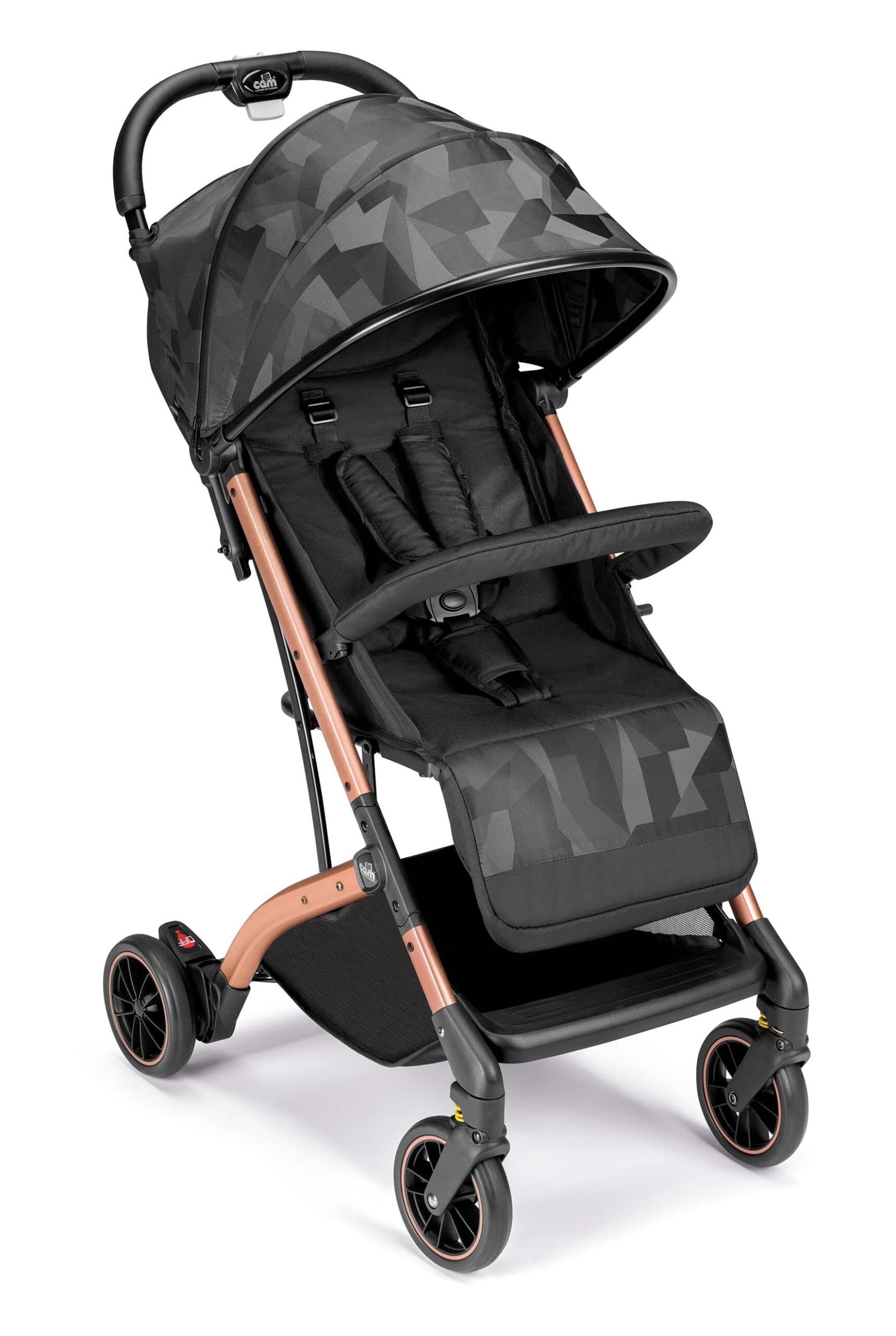 Carucior de plimbare CAM Compas 194 Jacquard Black