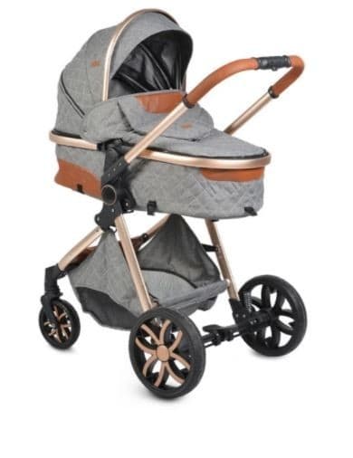 Модульная коляска Moni Alma Grey+Car Seat