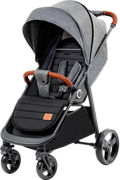 Carucior de plimbare KinderKraft GRANDE PLUS KSGRAN00GRY0000 sur