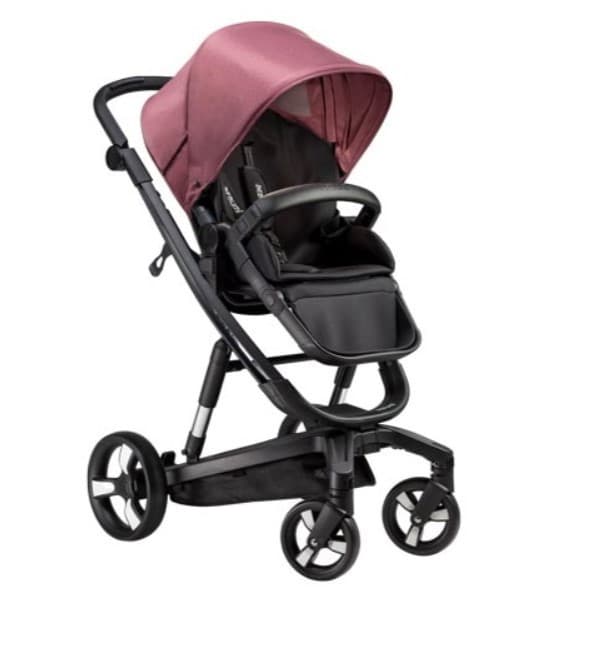 Carucior de plimbare Bebumi Space Black Eco Cabardine Pink