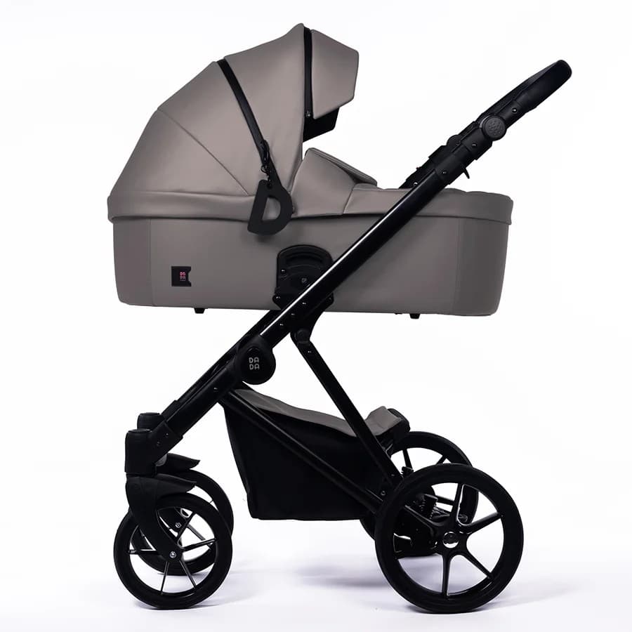 Модульная коляска Dada Prams NEXUS ECOLEATHER 2/1 DARK GREY