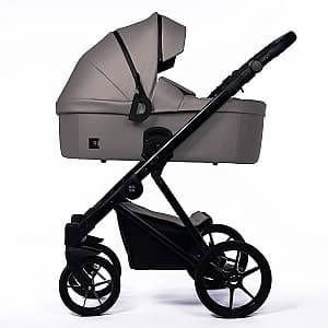 Carucior modular Dada Prams NEXUS ECOLEATHER 2/1 DARK GREY