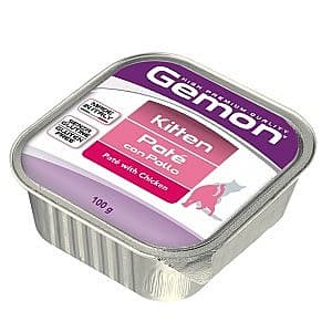 Влажный корм для кошек Gemon PATE KITTEN CHICKEN 100gr