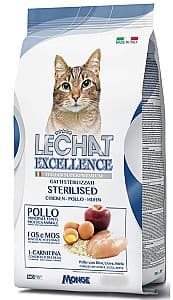 Нrană uscată pentru pisici Monge LECHAT DRY EXCELLENCE STERILIZED 400gr