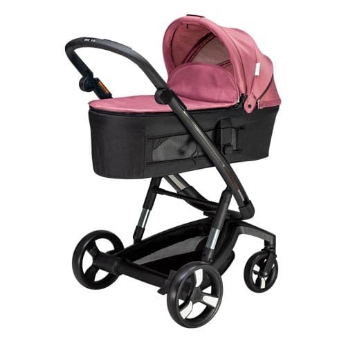 Прогулочная коляска Bebumi Space Black Eco 2in1 (Cabardine Pink)