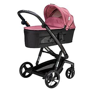 Прогулочная коляска Bebumi Space Black Eco 2in1 (Cabardine Pink)