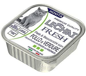 Влажный корм для кошек Monge LECHAT FRESH Chicken and vegetables 100gr