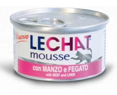 Hrană umedă pentru pisici Monge LECHAT Pate Beef and liver 85gr