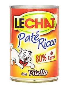 Влажный корм для кошек Monge LECHAT RICCO Pate Veal 400gr