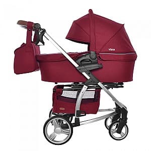 Модульная коляска Carrello VISTA AIR 2in1 RUBY RED