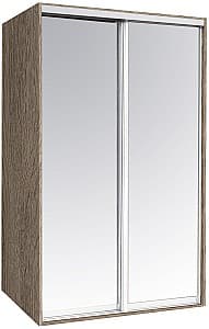 Шкаф-купе Modern Braun Top 2 140x210x60 2 зеркала Дуб Сонома Трюфель