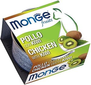 Влажный корм для кошек Monge FRUIT CHICKEN WITH KIWI 80gr