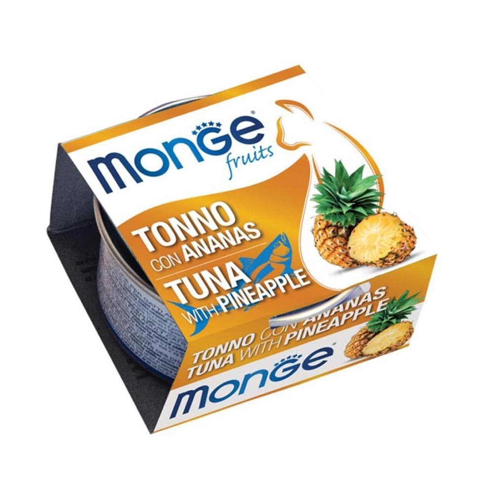 Hrană umedă pentru pisici Monge FRUIT TUNA/ANANAS 80gr