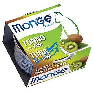 Влажный корм для кошек Monge FRUIT TUNA/KIWI 80gr