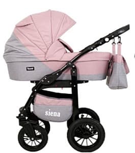 Carucior modular Teddy KL-179 SIENA Pink/Gray