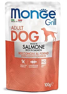 Влажный корм для собак Monge GRILL POUCH SALMON 100gr