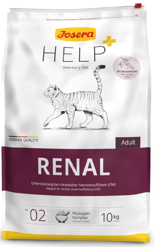 Нrană uscată pentru pisici Josera Help Renal Cat dry 10 kg