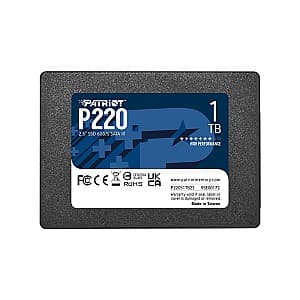 SSD PATRIOT P220 1TB (P220S1TB25)