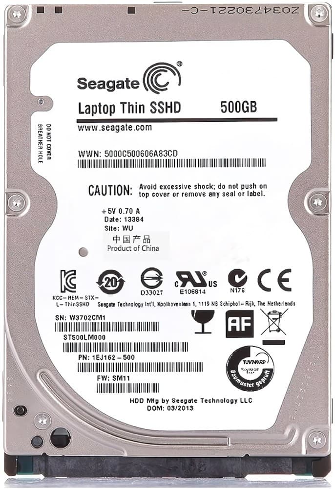 HDD Seagate 2.5" SHDD 500GB Hybrid (ST500LM000-FR)