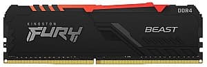 Оперативная память Kingston FURY Beast RGB 16GB (KF426C16BB1A/16)