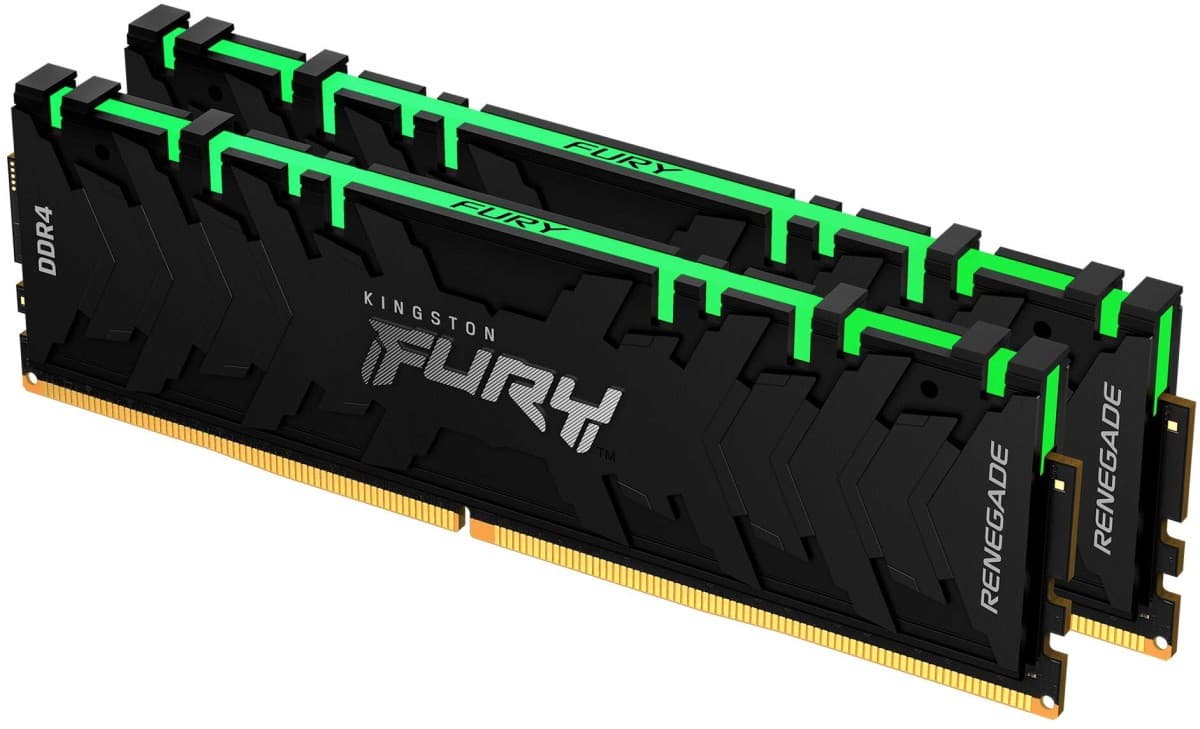 Оперативная память Kingston Fury Renegade RGB DDR4 2x8Gb (KF436C16RBAK2/16)