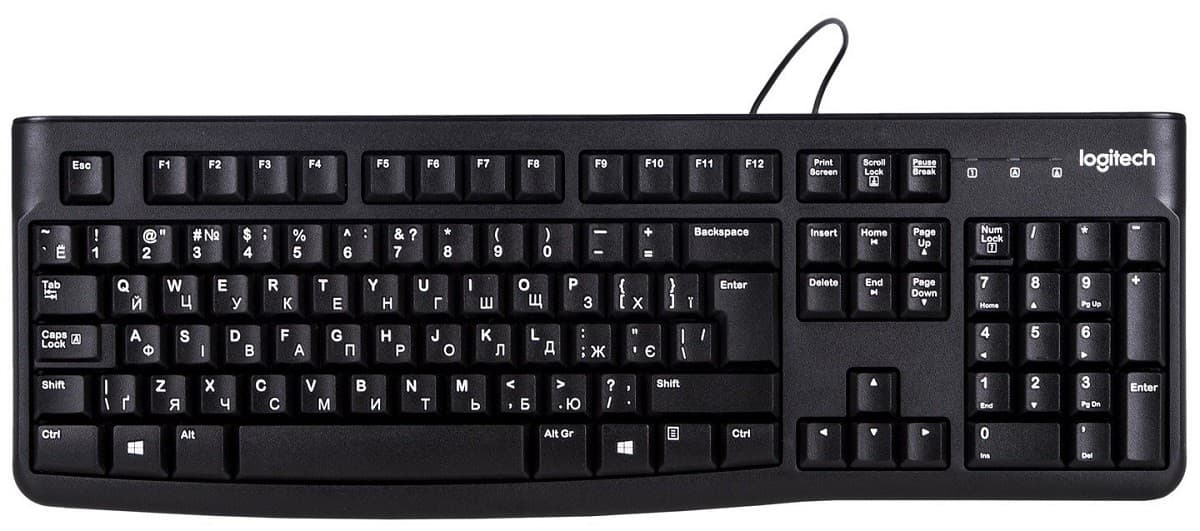 Клавиатурa Logitech K120 Black (920-002522)