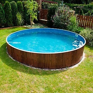 Piscină cu cadru Azuro 402DL Wood 4.6х1.2 m (3APM0120)