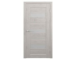 Межкомнатная дверь Albero Boston Matte Glass Snow 400 мм