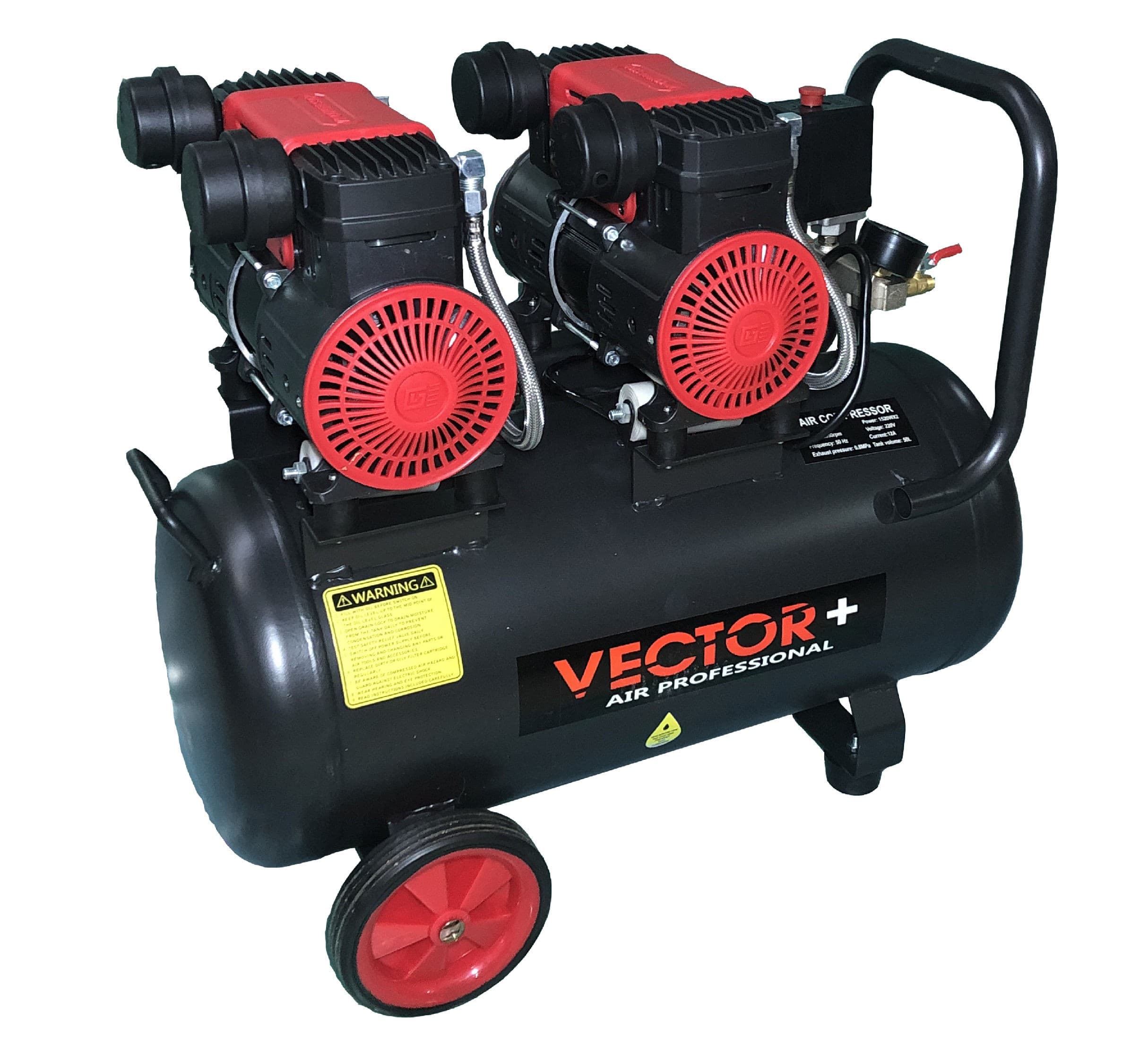 Компрессор Vector (1520Wx2) 50L