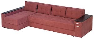 Canapea de colt Confort N-8 (A) LL (1560x820x3110 mm) Red