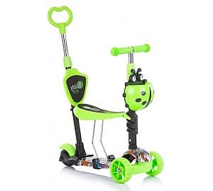 Trotinetă Chipolino 3in1 Kiddy Evo DSKIEH022GG Green/Graffiti