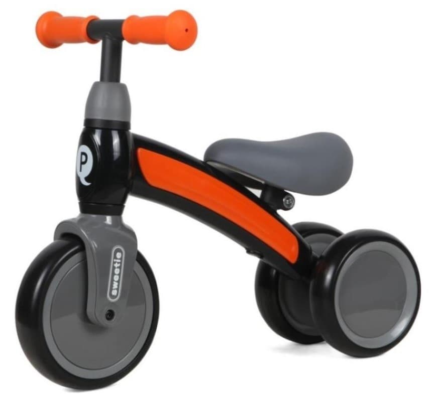 Bicicletă fără pedale QPlay Sweetie Orange