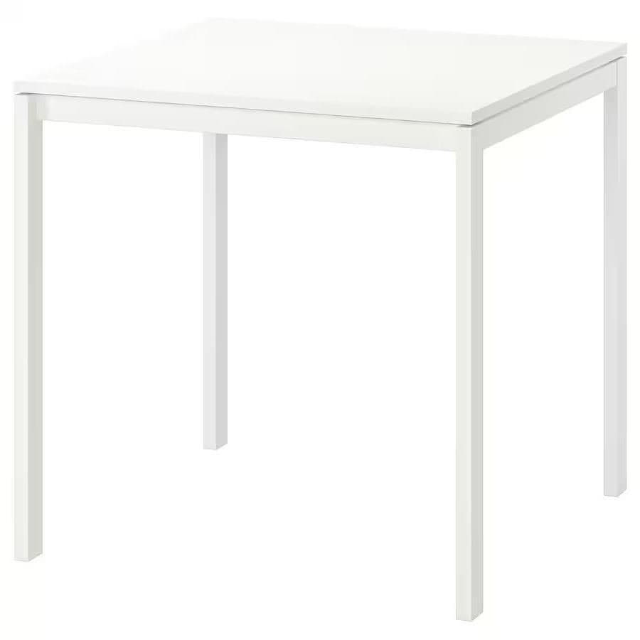 Стол IKEA Melltorp 75x75 Белый