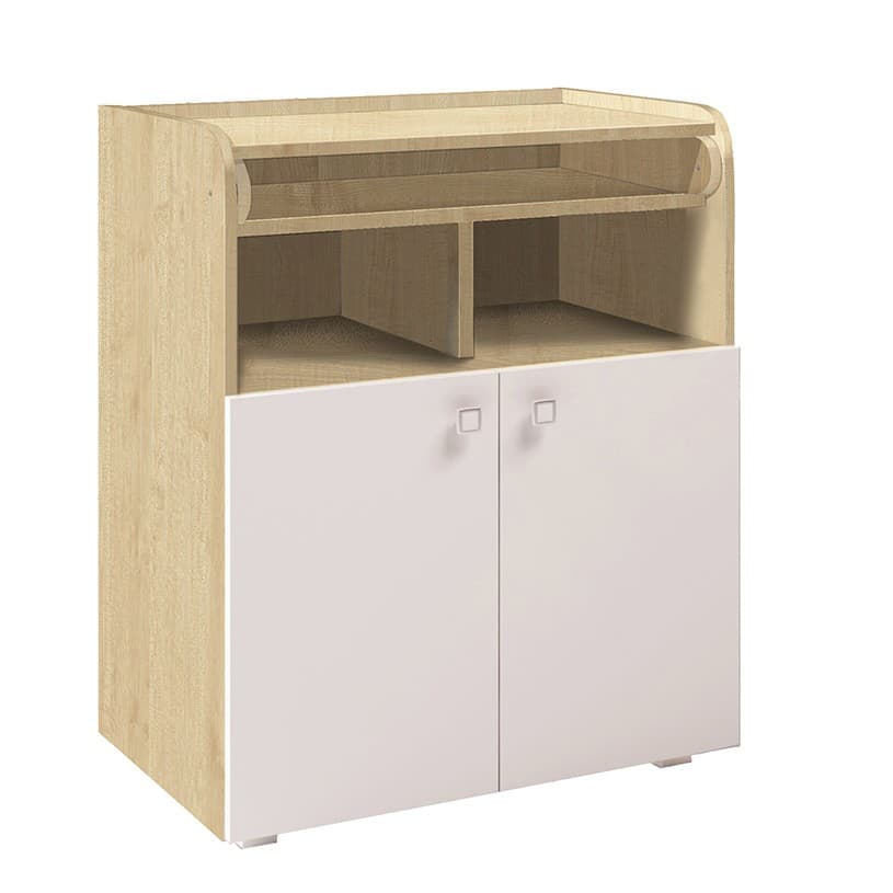 Comoda Polini Kids Simple 1270 Arțar Alb