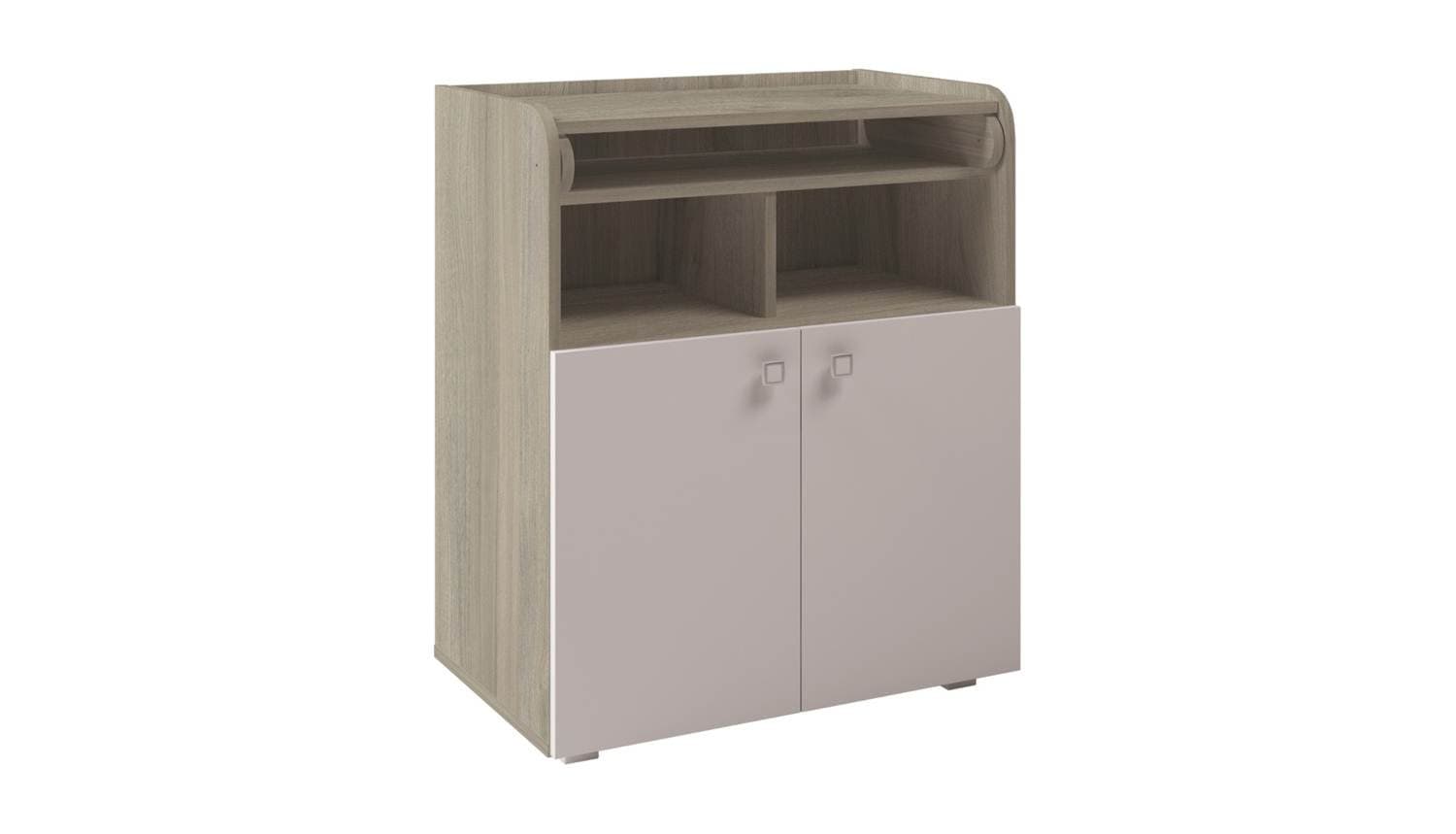 Детский комод Polini Kids Simple 1270  Вяз-Белый